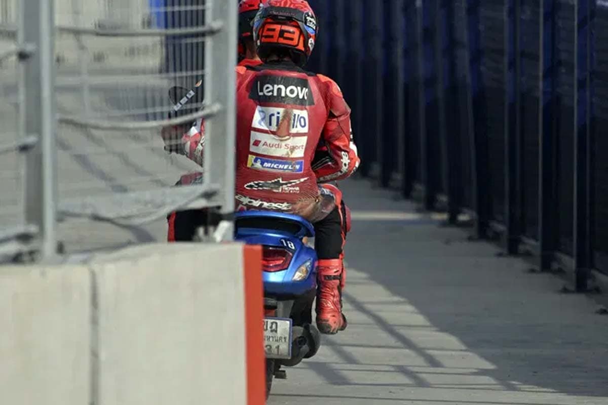 Ducati Santai Sikapi Crash Marc Marquez di Buriram